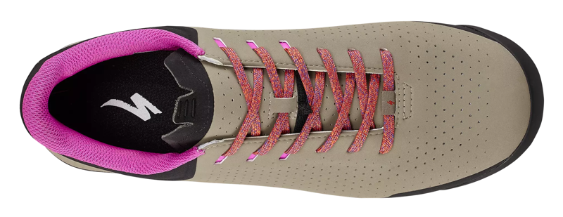 Specialized Recon ADV Gravel Shoes Taupe/Dark Moss Green/Fiery Red/Purple Orchid-3